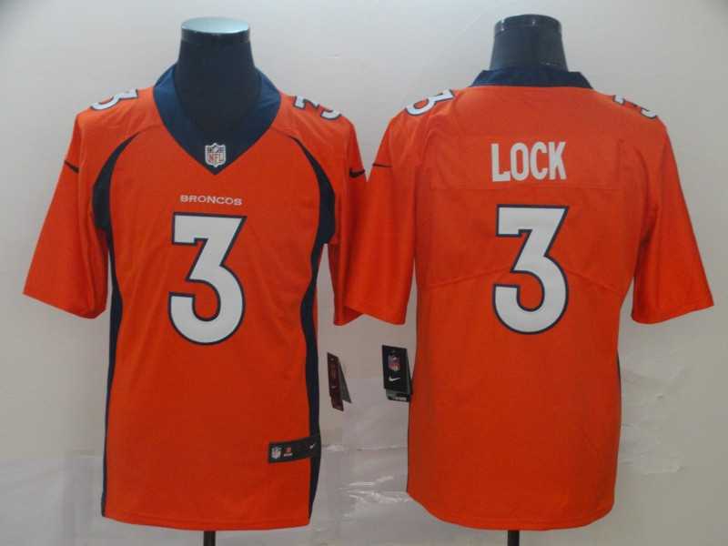 Nike Broncos 3 Drew Lock Orange Vapor Untouchable Limited Jersey,We sell and wholesale Nike Broncos 3 Drew Lock Orange Vapor Untouchable Limited Jersey on line form chian!